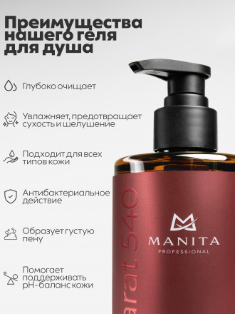 MANITA   Gel BACCARAT 540   460мл   Гель для душа парфюмированный оптом