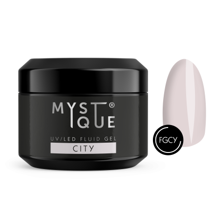 MYSTIQUE   Gel Fluid CITY   13мл (шайба)     Гель-флюид моделирующий средне-жидкий оптом