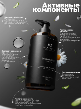 MANITA   Gel BLACK OPIUM   460мл   Гель для душа парфюмированный оптом