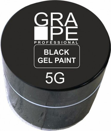 GRAPE  Гель-краска  5г  Gel Paint  BLACK оптом