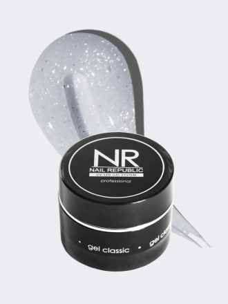 NAIL REPUBLIC   Гель  для моделирования самовыравнивающийся светоотражающий   Gel   NUDE FLASH   #250   15г оптом