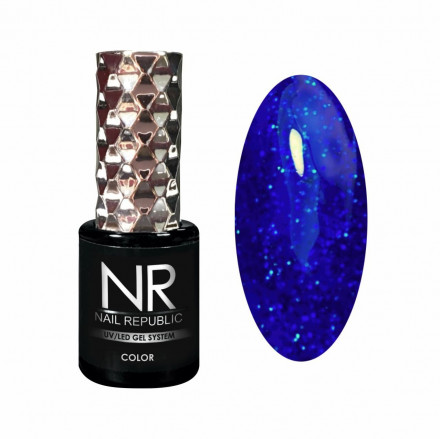 NAIL REPUBLIC   Гель-лак с шиммером   10мл   Frozen   #462 оптом
