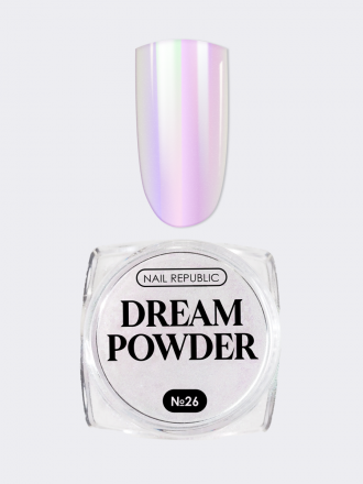 NAIL REPUBLIC   Втирка жемчужная   DREAM POWDER   #26 оптом