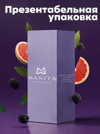 MANITA   Gel BLACKBERRY &amp; BAY   460мл   Гель для душа парфюмированный оптом