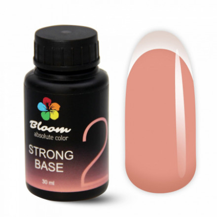 BLOOM   Base Strong COVER   #02   30мл (бутылка)   База камуфлирующая жесткая оптом