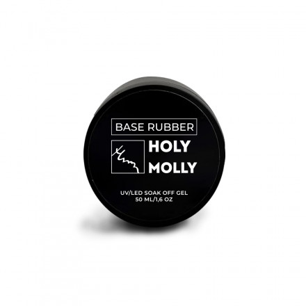 HOLY MOLLY   База прозрачная   Base   RUBBER   50мл   (шайба) оптом