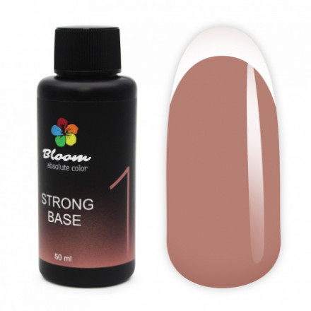 BLOOM   Base Strong COVER   #01   50мл (бутылка)   База камуфлирующая жесткая оптом