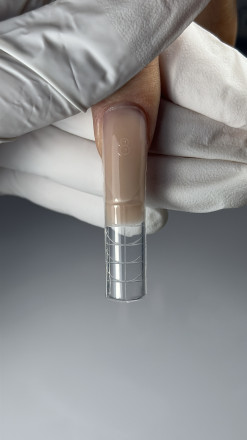 NAIL REPUBLIC   Выкладной френч  КВАДРАТ   150шт   Верхние формы с бортиком оптом