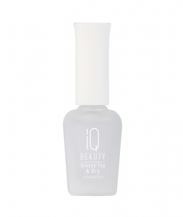 IQ BEAUTY   Зеркальное защитное покрытие и сушка   12,5мл   GLOSSY TOP &amp; DRY оптом