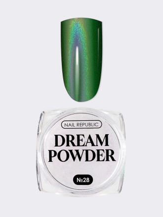 NAIL REPUBLIC   Втирка жемчужная   DREAM POWDER   #28 оптом