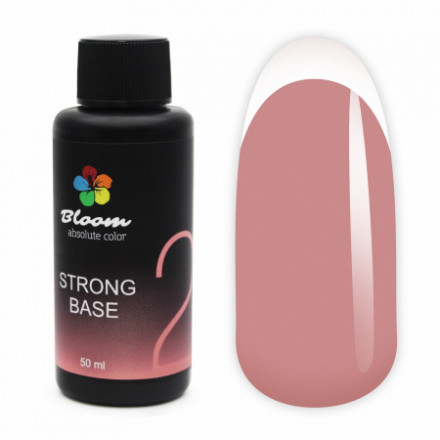 BLOOM   Base Strong COVER   #02   50мл (бутылка)   База камуфлирующая жесткая оптом