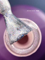 GRAPE   Base Shine ROSE   15мл   База камуфлирующая с шиммером